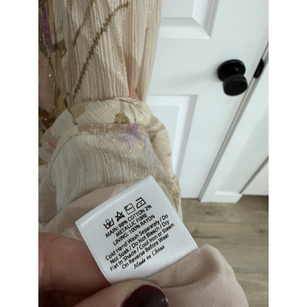 Auguste The Label - XL - Women's Lace Maxi Floral Dress - Picture 5 of 6
